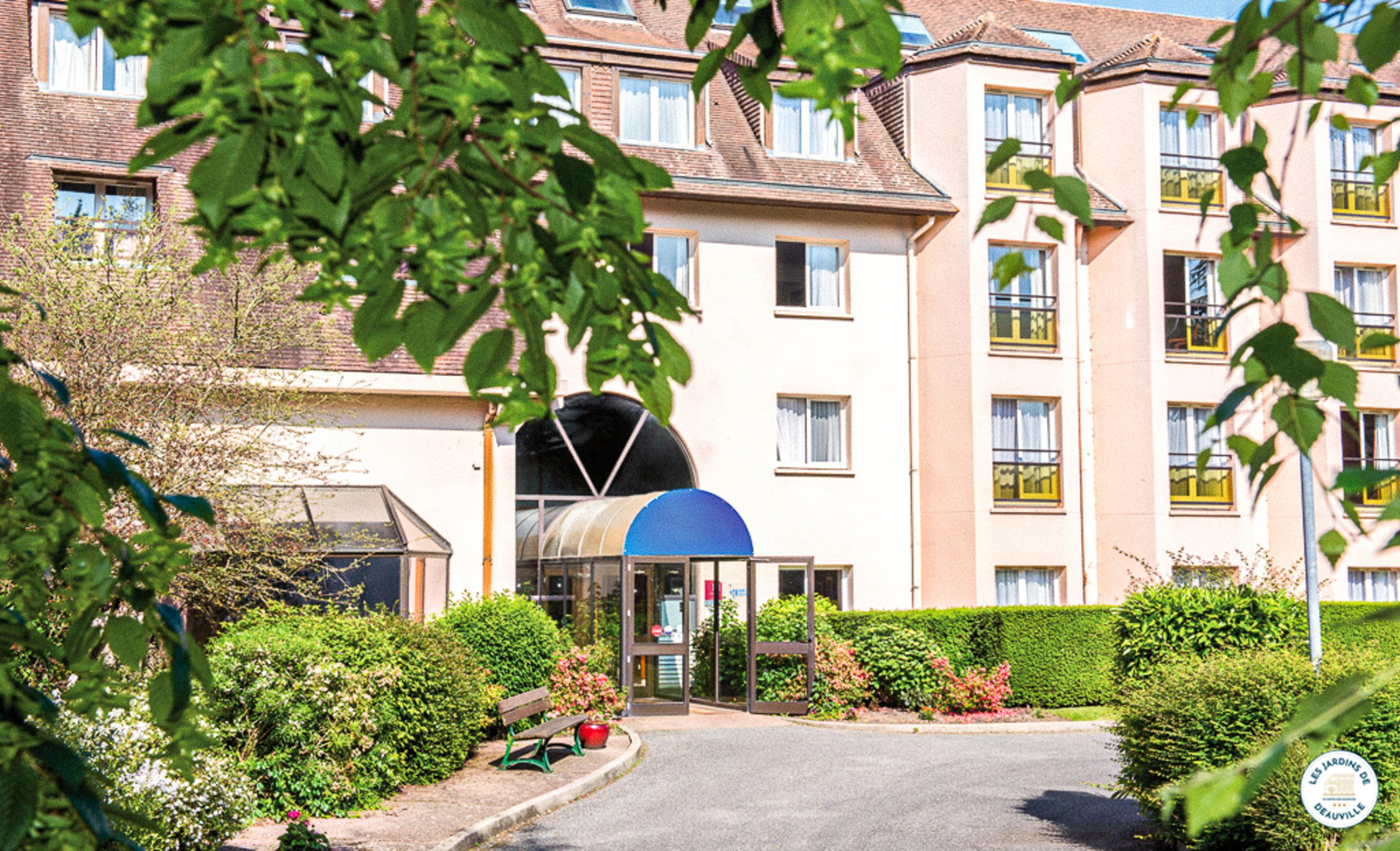 Hotel Les Jardins De Deauville Saint-Martin-aux-Chartrains Esterno foto