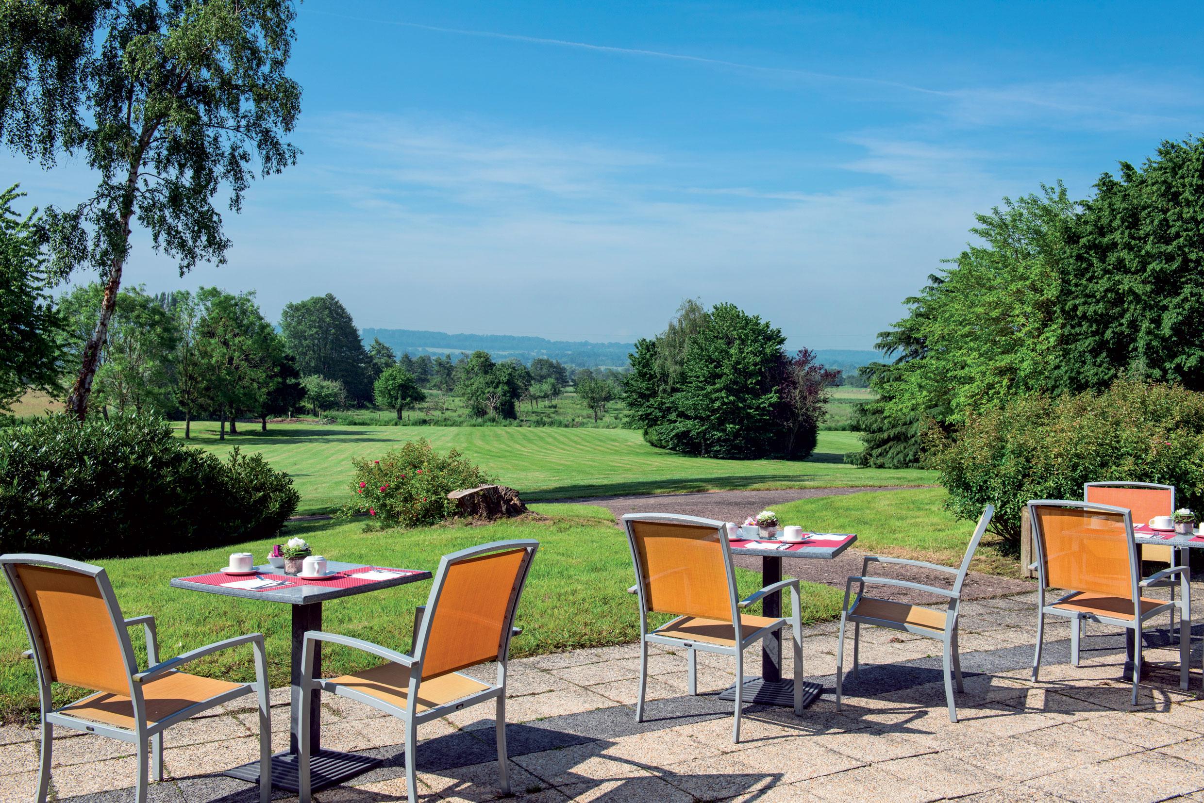 Hotel Les Jardins De Deauville Saint-Martin-aux-Chartrains Esterno foto