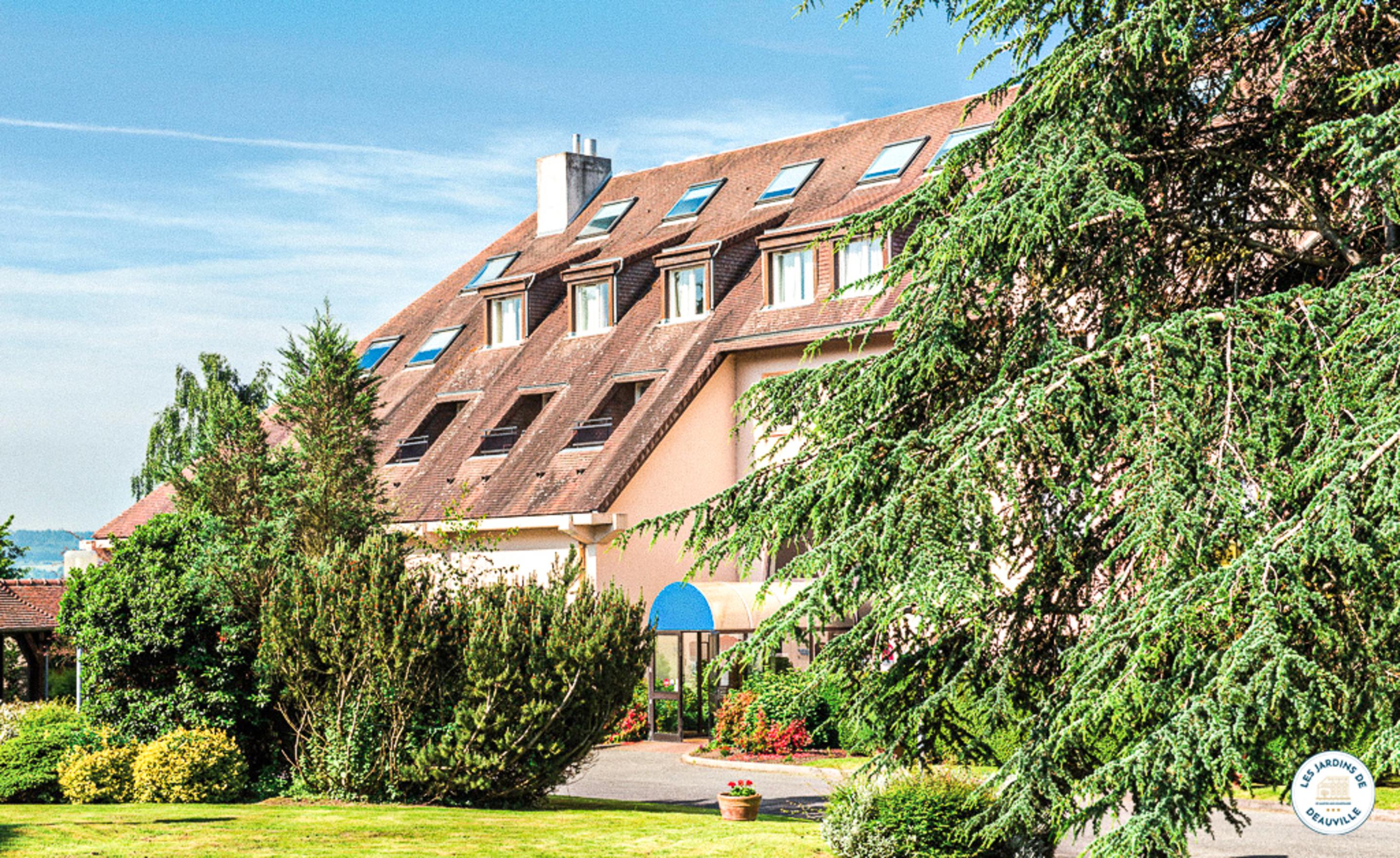 Hotel Les Jardins De Deauville Saint-Martin-aux-Chartrains Esterno foto
