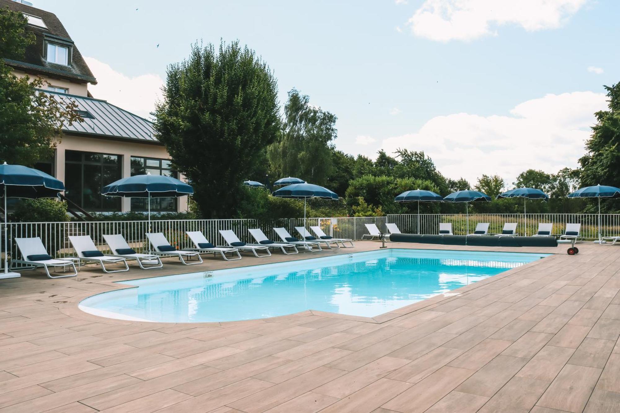 Hotel Les Jardins De Deauville Saint-Martin-aux-Chartrains Esterno foto